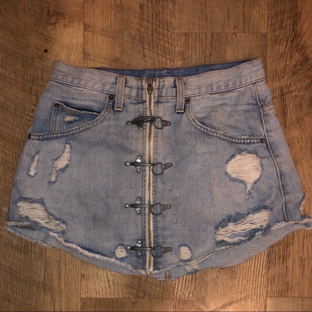 LF Jean Skirt